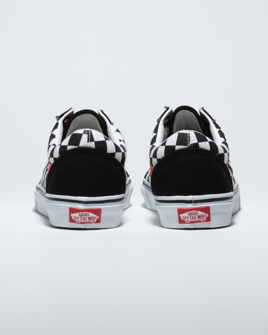 Vans Customs Old Skool Checkerboard Shoe in Customs