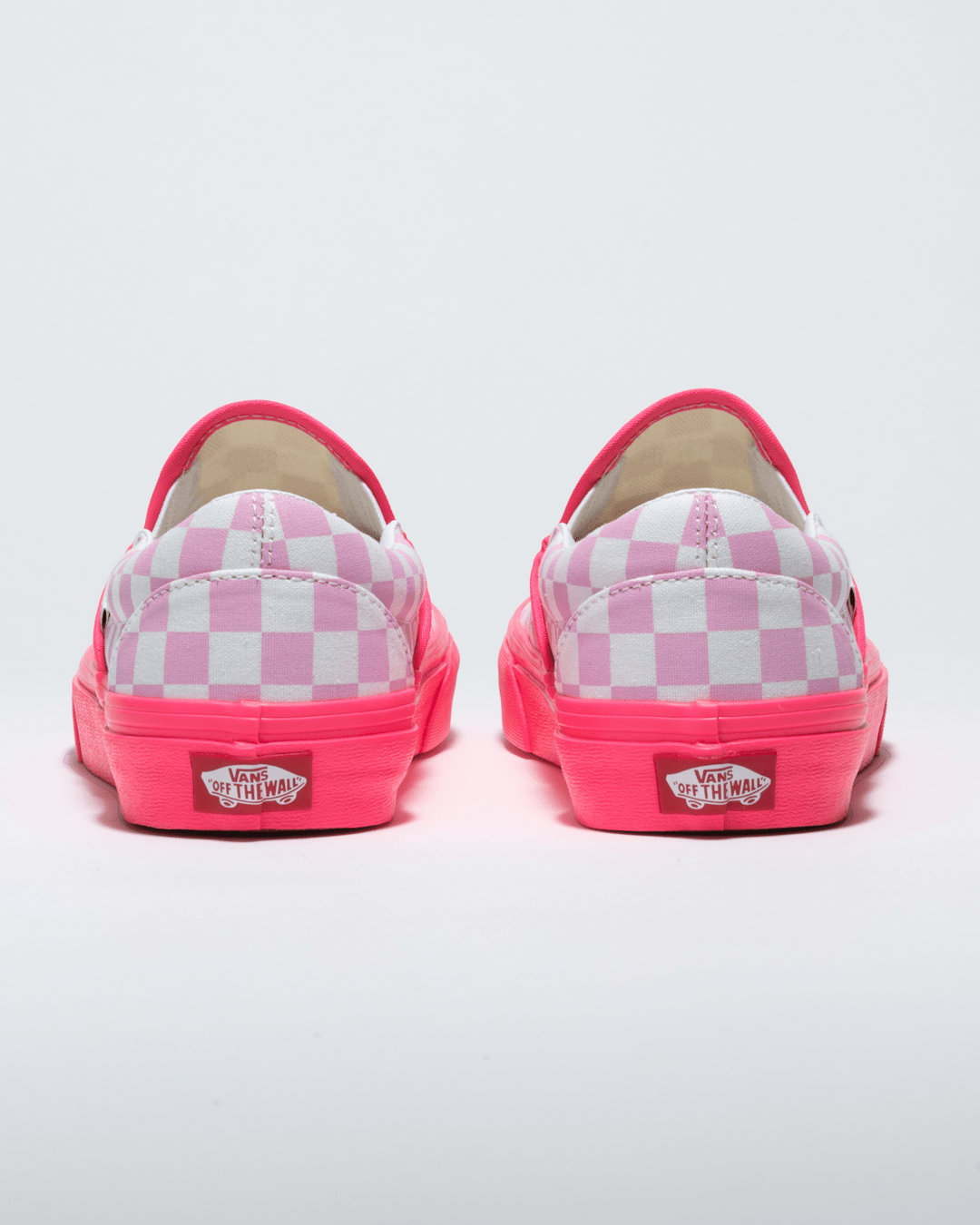 Vans Customs Classic Slip-On Checkerboard Shoe in Customs