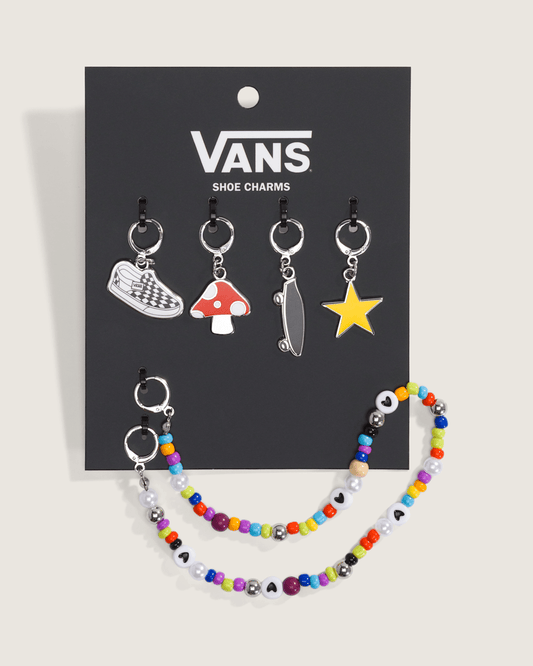 Vans Vans Beaded Board Shoe Charm Set in Red