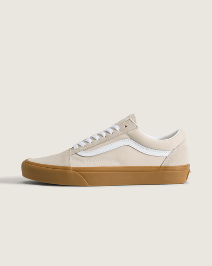 Vans Old Skool Shoe in Gum Oatmeal Beige