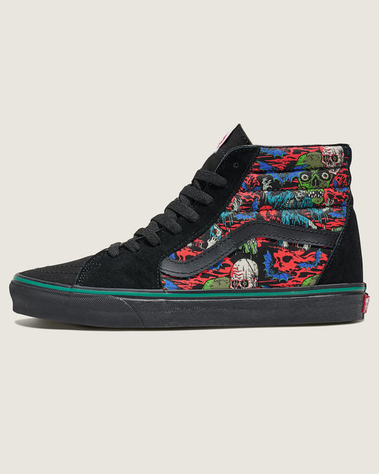 Vans Customs Sk8-Hi Halloween Shoe in Customs