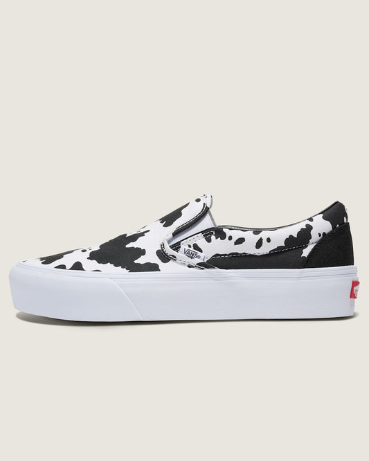 Vans Customs Classic Slip-On Platform Shoe in Customs