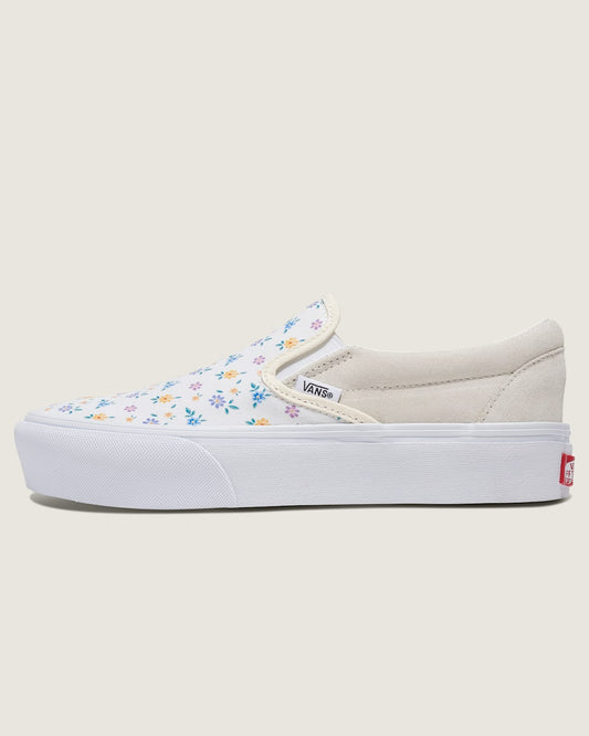 Vans Customs Classic Slip-On Platform Shoe in Customs