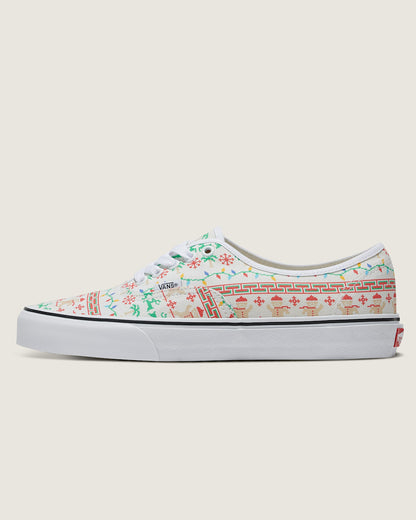 Vans Customs Authentic Holiday Shoe in Customs