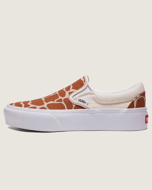 Vans Customs Classic Slip-On Platform Shoe in Customs