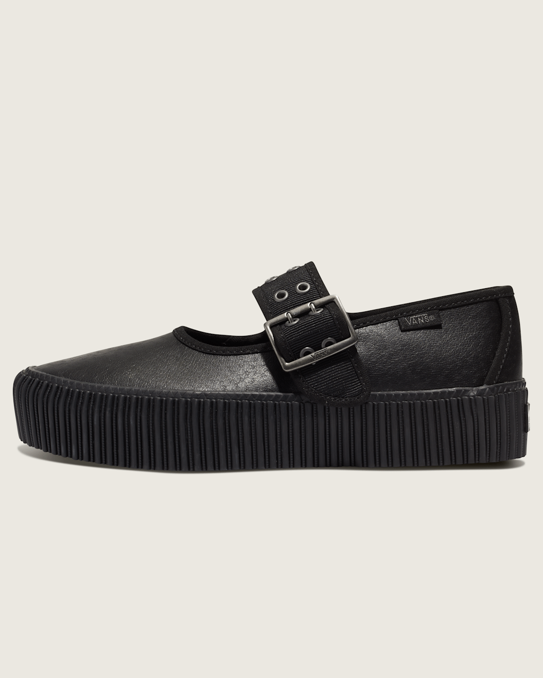 Vans Mary Jane Creeper Platform Shoe in Black