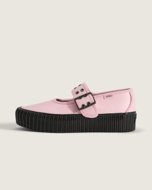 Vans Mary Jane Creeper Shoe in Coral Blush Pink