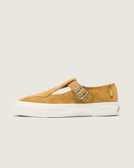 Vans Premium Mary Jane Suede Shoe in Harvest Gold Yellow