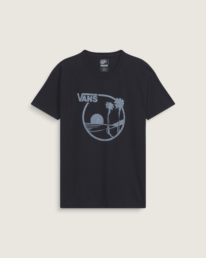 Vans Waffle Shop Sun Vans Style T-Shirt in Black