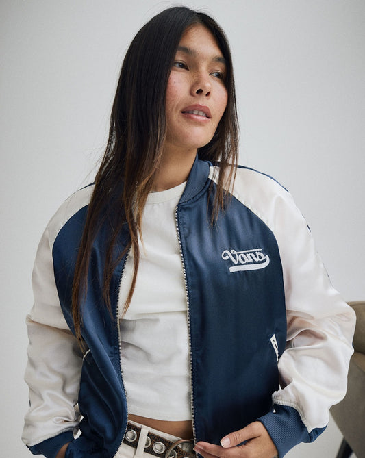 Vans Souvenir Jacket in Dress Blues