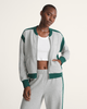 Grey / Emerald Green