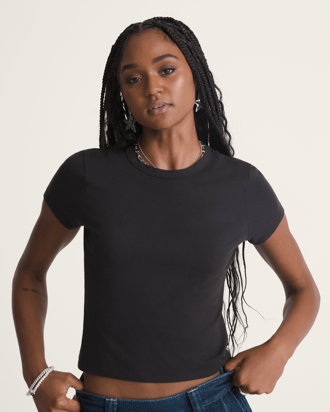 Vans Jersey Knit Shirt in Black