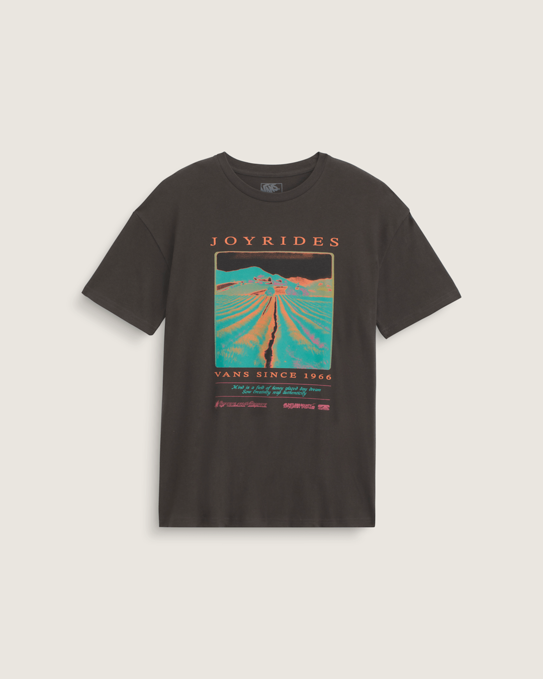 Vans Honeyfields T-Shirt in Faded Black