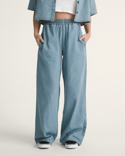 Vans Wren Denim Pant in True Navy