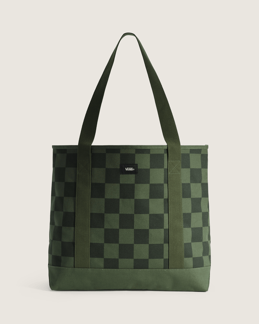 Vans Pergs Tote Bag in Pine Forest Green