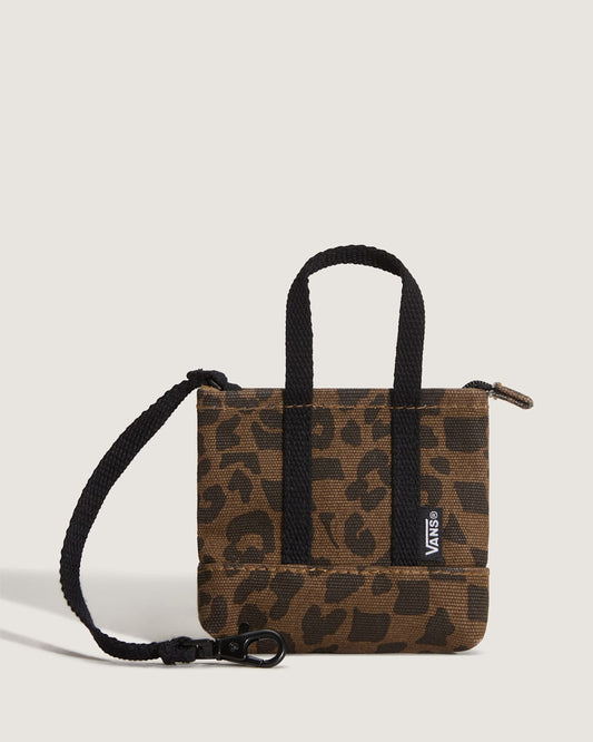 Vans Micro Pergs Tote Bag Charm in Dachshund Brown