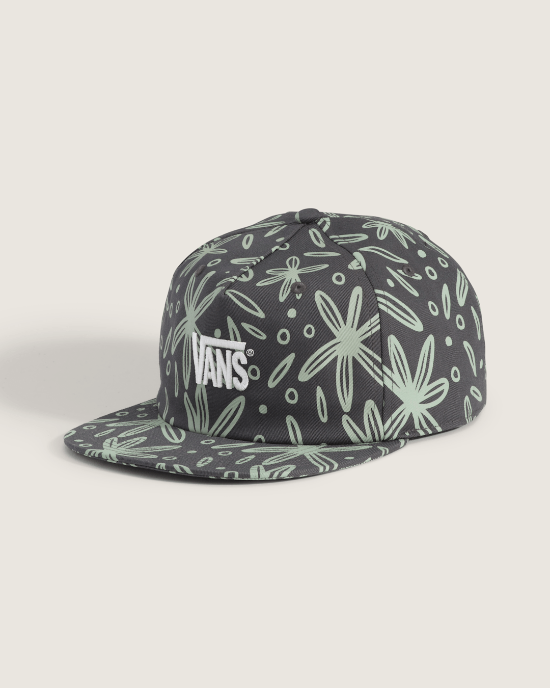Vans Havenrock Snapback Hat in Grey Olive Green