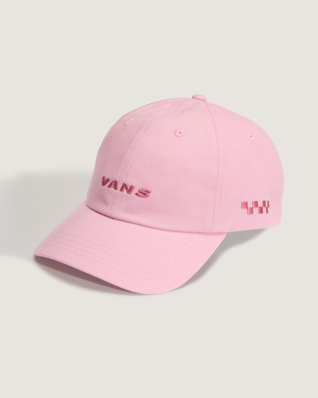 Vans Checkerboard Side Snapback Hat in Dawn Pink