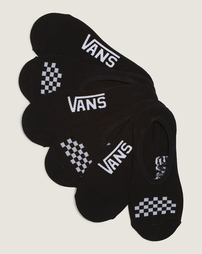 Vans Kids Classic Canoodle Socks 3-Pack in Black / White