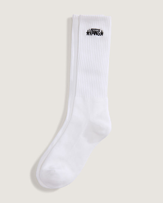 Vans Skate Crew Socks by Atiba Jefferson in Atiba White