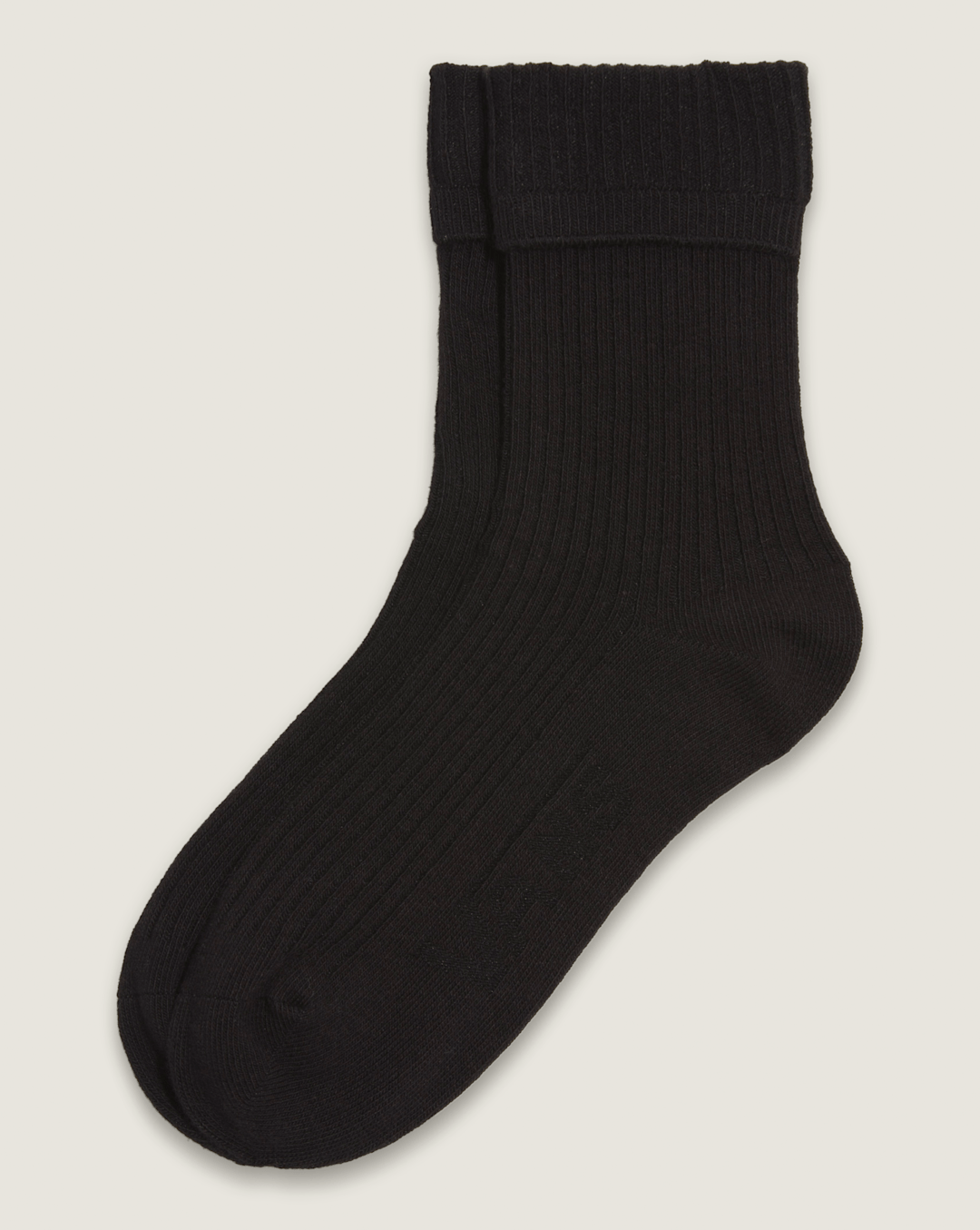 Vans Cuff It Crew Socks in Black