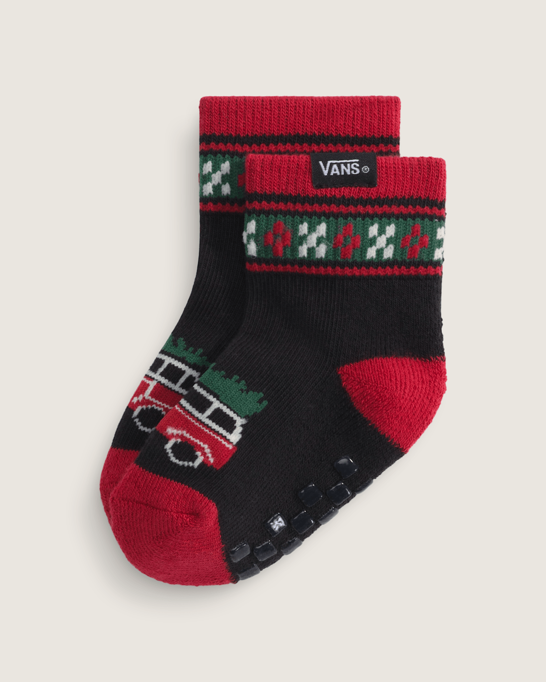 Vans Infant Winter Family Trip Crew Socks in Black