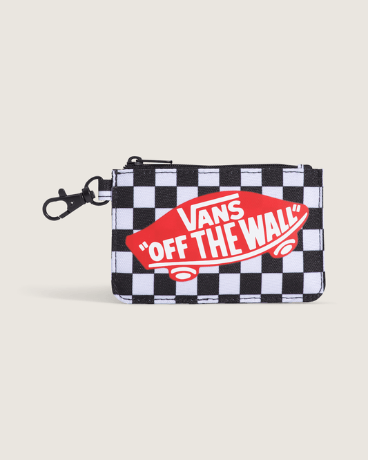 Vans Off The Wall Zip Wallet in Black / White