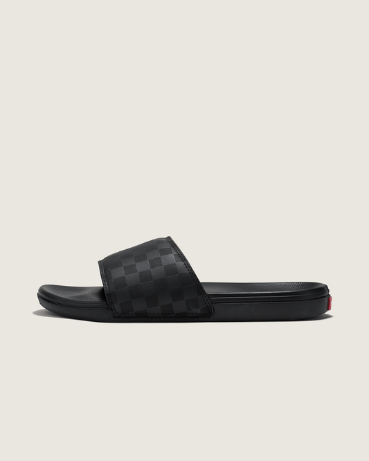 Vans La Costa Slide-On Checkerboard Black/Black Sandals