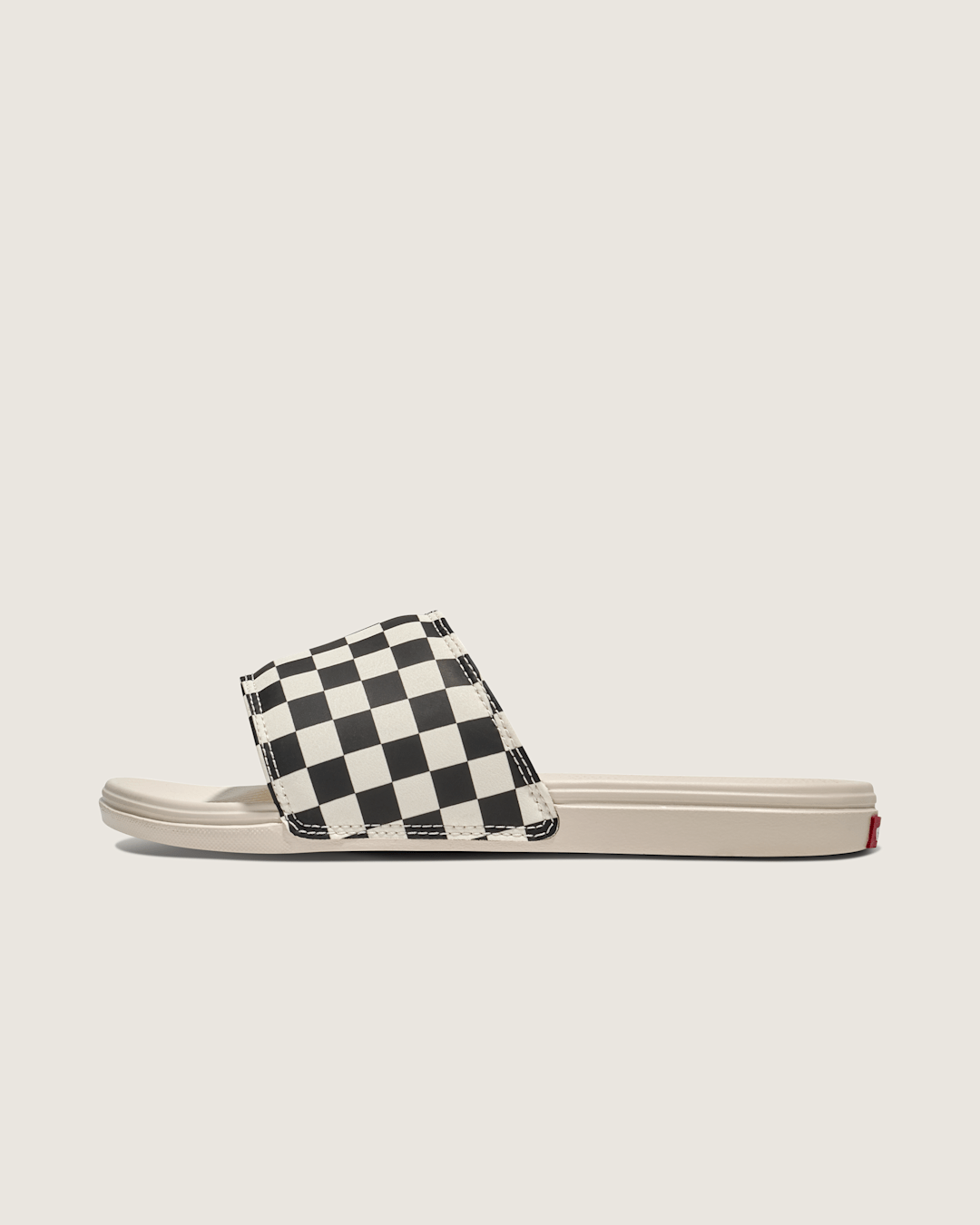 Vans La Costa Checkerboard Slide in Checkerboard Black / White