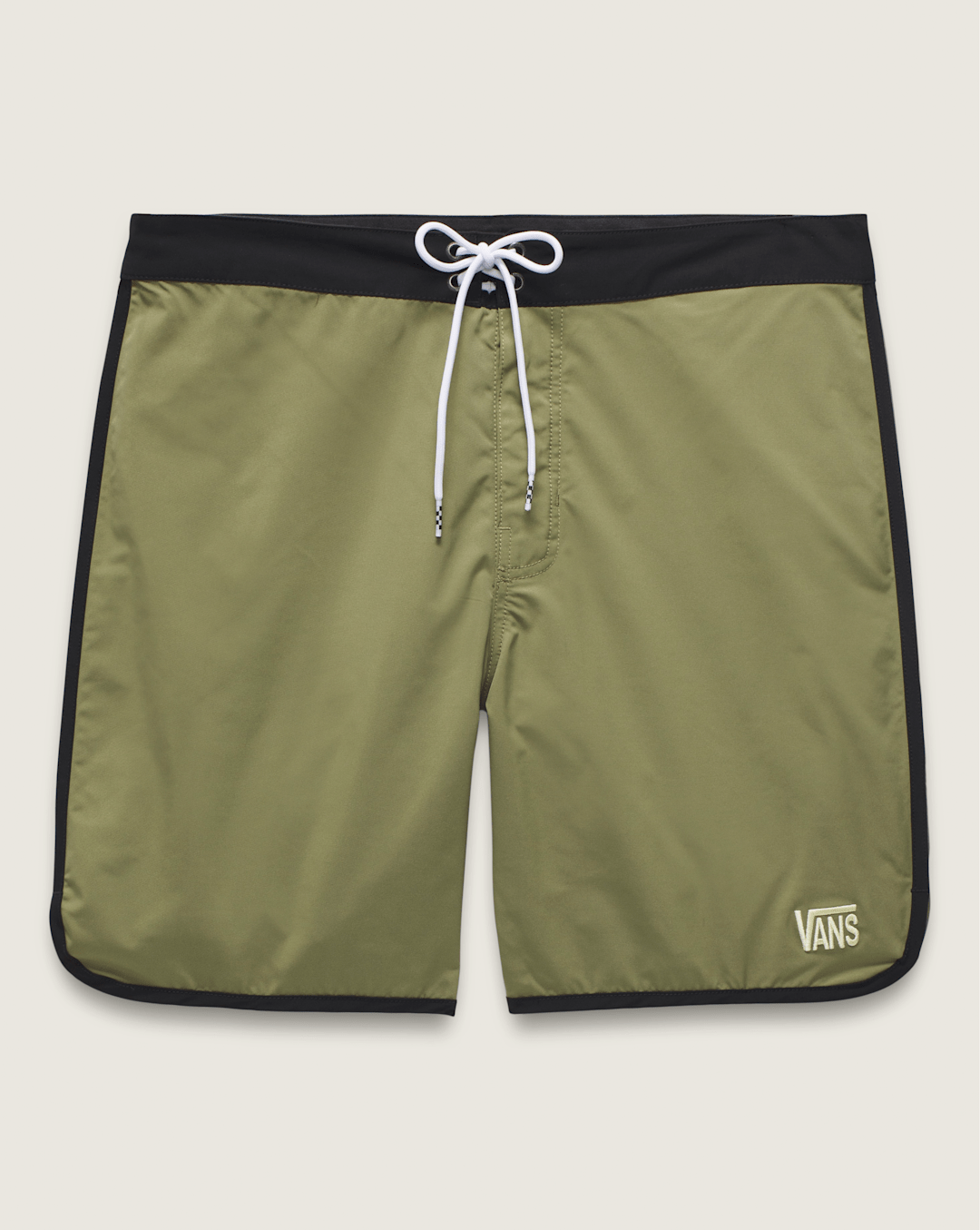 Vans Everride Scalloped 18'' Boardshorts in Loden Green / Black