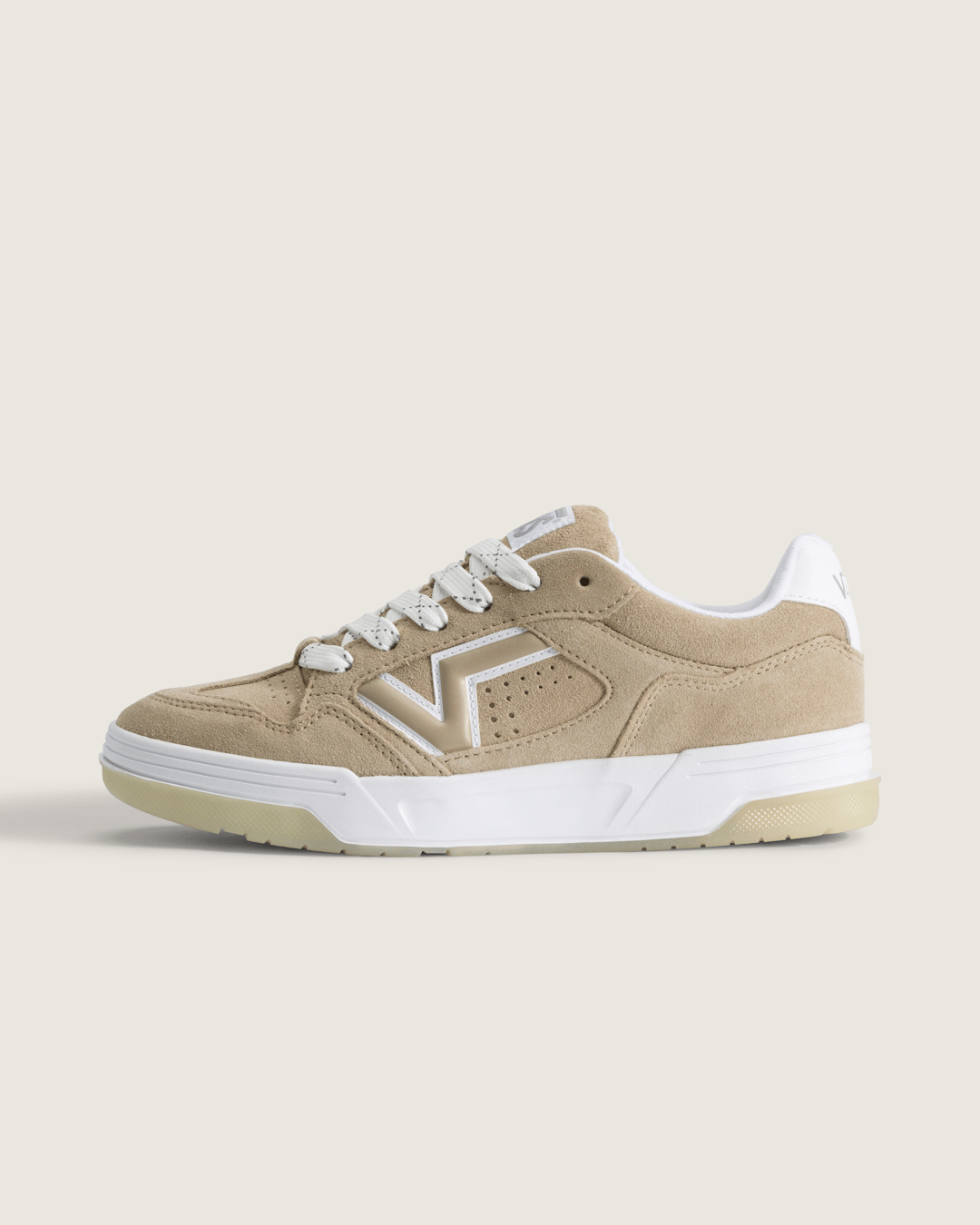 Vans Upland Shoe in Khaki Brown