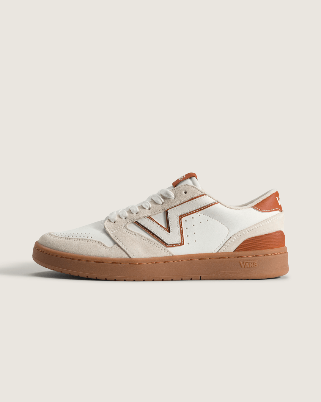 Vans Lowland 2.0 Shoe in Gum Marshmallow White