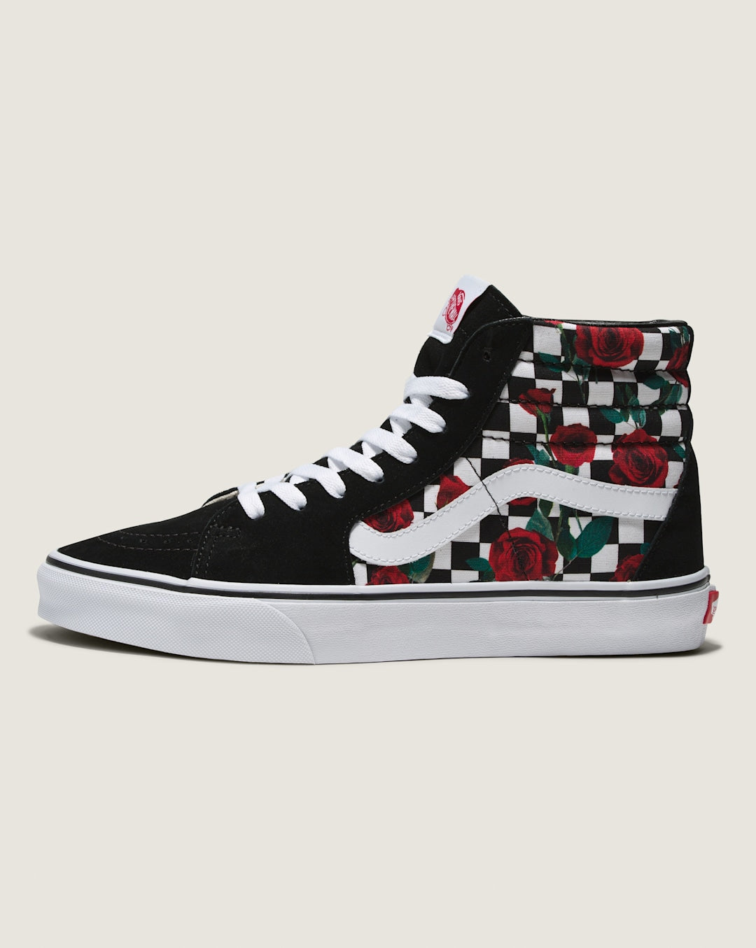 Vans Customs Sk8-Hi Checkerboard Shoe in Customs