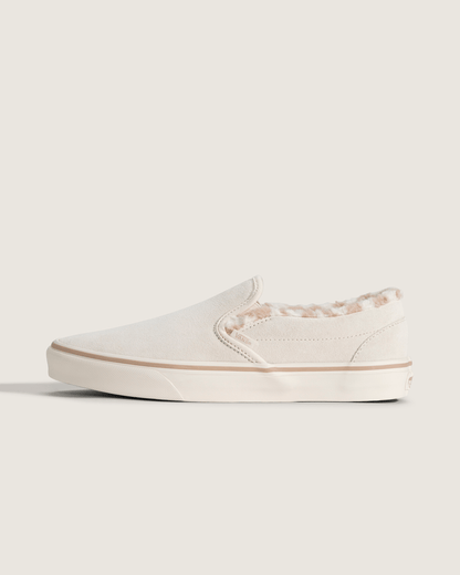 Vans Classic Slip-On Shoe in Turtle Dove White