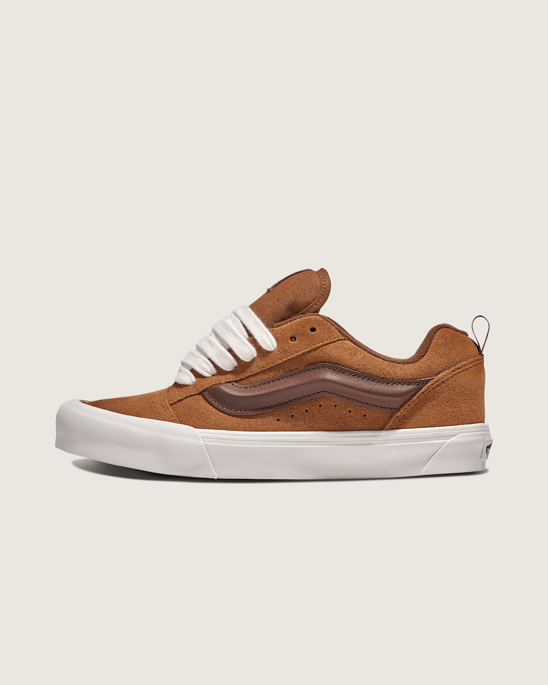 Vans Knu Skool Shoe in Brown