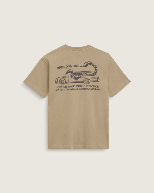 Vans Sting Wagon T-Shirt in Bay Leaf Green