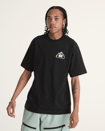 Vans Crestline T-Shirt in Black / White