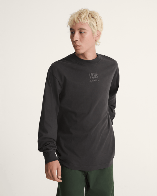 Vans Scorpio Long Sleeve T-Shirt in Black