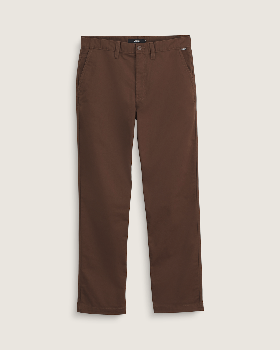 Vans Authentic Chino Straight Pant in Vintage Cocoa Brown