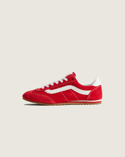 Vans Big Kids Super Lowpro Shoe in Racing Red