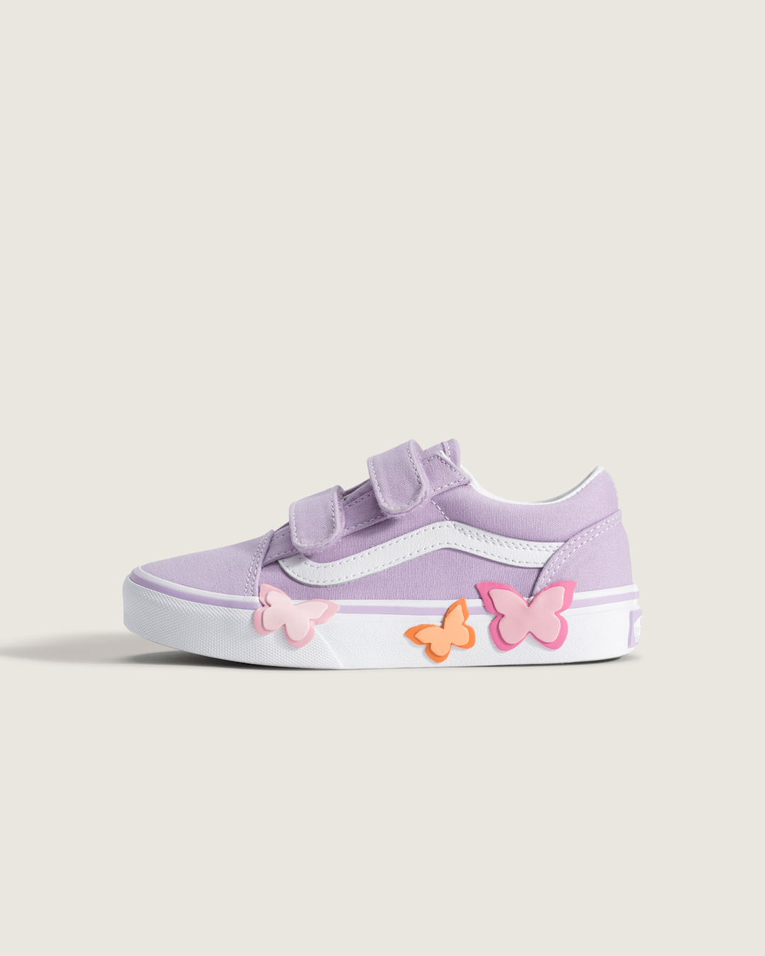 Vans Little Kids Old Skool V Shoe in Soft Orchid Purple