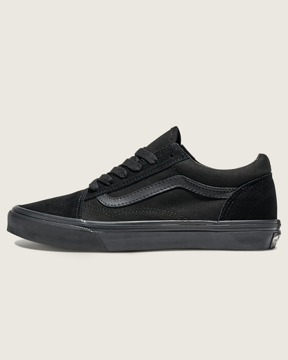 Vans Big Kids Old Skool Shoe in Blackout
