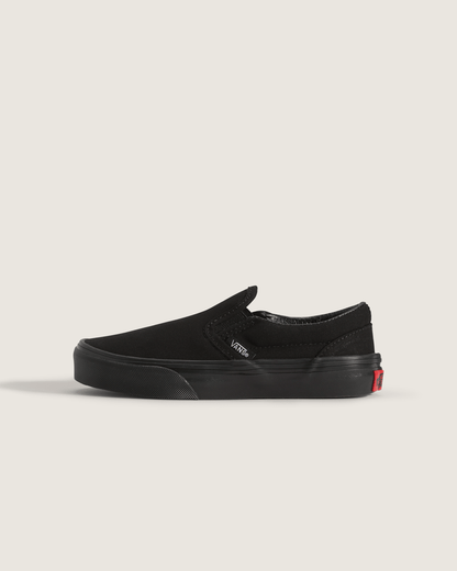 Vans Kids Classic Slip-On Black/Black Shoes