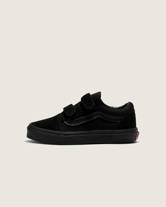 Vans Kids Old Skool V Black/Black Shoes
