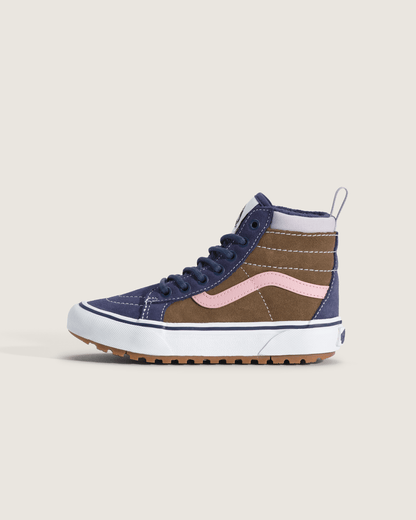 Vans Little Kids Sk8-Hi Water Resistant Shoe in Gothic Grape Purple