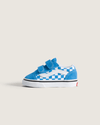 Checkerboard Bright Azure Blue