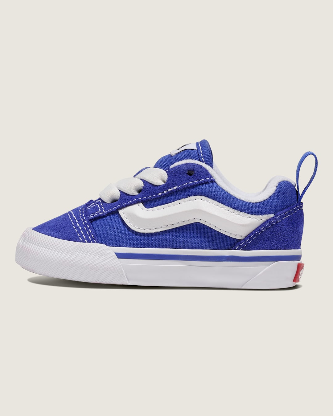 Vans Toddler Knu Skool Shoe in Blue