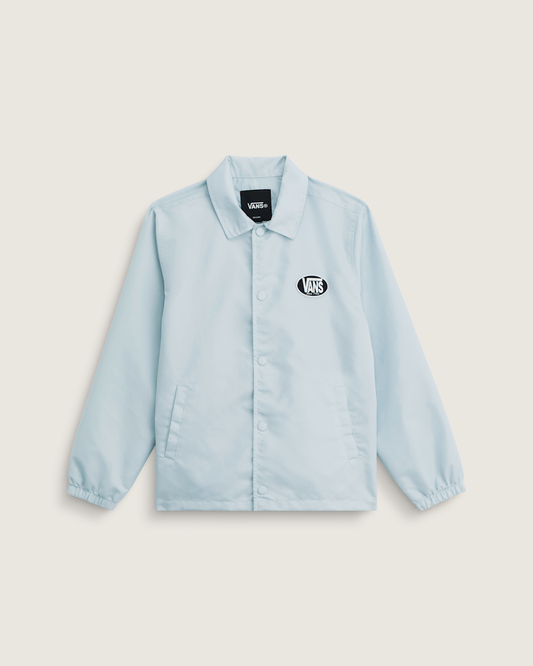 Vans Kids Torrey Coaches Jacket in Dawn Mist Blue