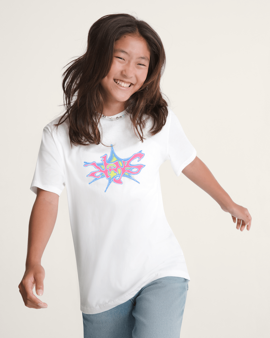 Vans Kids Machinlma T-Shirt in White