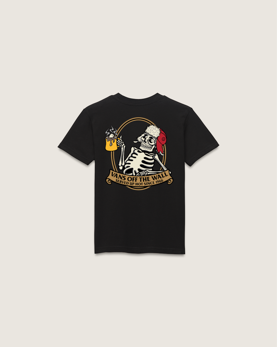 Vans Kids Hot Mug T-Shirt in Black